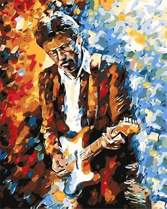 Eric Clapton – Præmie Mal Efter Tal Kit - Denmark