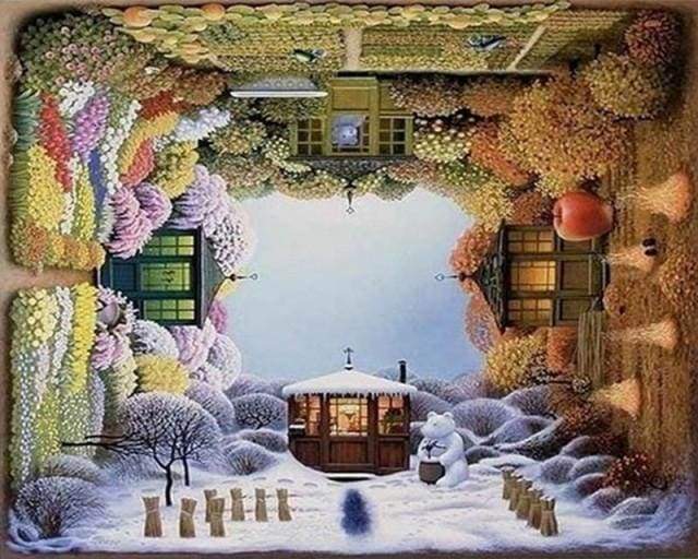 Four Seasons – Præmie Mal Efter Tal Kit - Denmark