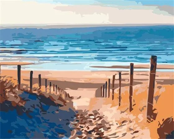 Road to Seashore – Præmie Mal Efter Tal Kit - Denmark