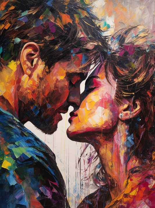 A Tender Feeling – Præmie Mal Efter Tal Kit - Denmark