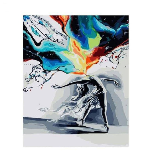 Abstract Dancer – Præmie Mal Efter Tal Kit - Denmark