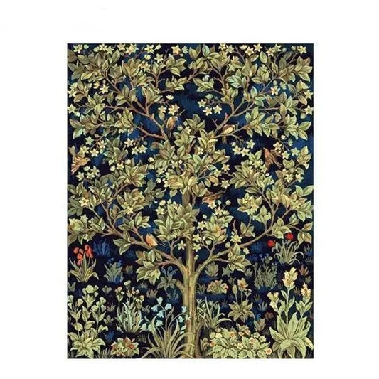 Autumn Tree – Præmie Mal Efter Tal Kit - Denmark