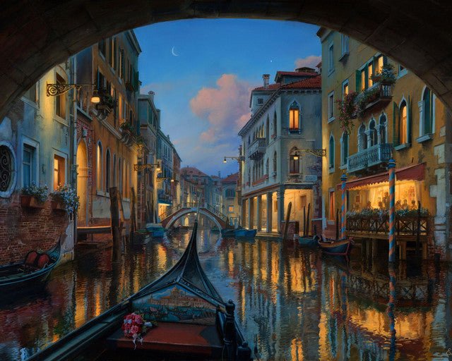 Besøg af Venedig Kanalen – Præmie Mal Efter Tal Kit - Denmark