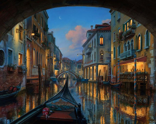 Besøg af Venedig Kanalen – Præmie Mal Efter Tal Kit - Denmark