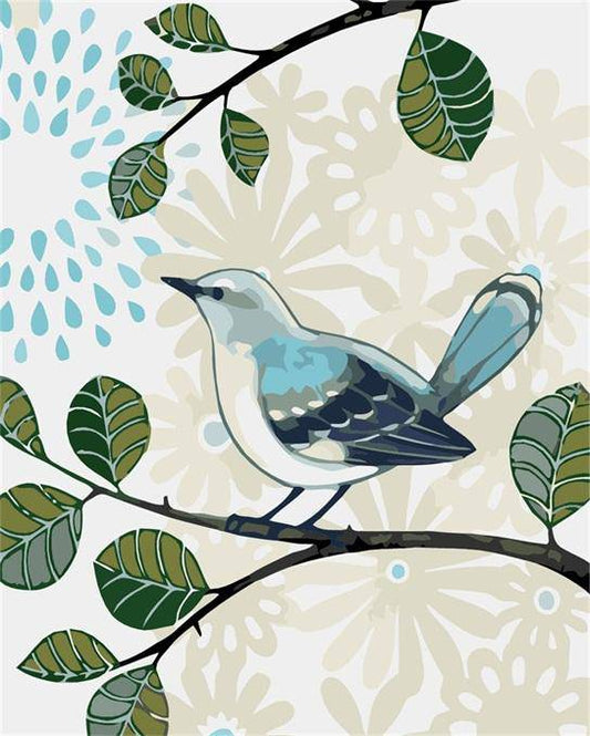 Bird Happiness – Præmie Mal Efter Tal Kit - Denmark
