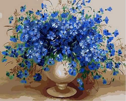 Blue Temptation – Præmie Mal Efter Tal Kit - Denmark