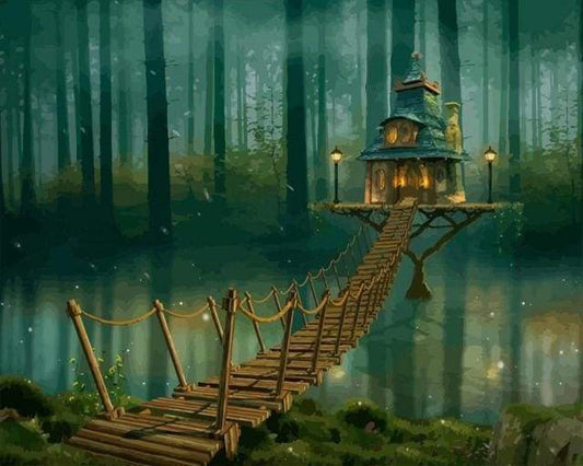 Bridge Lake – Præmie Mal Efter Tal Kit - Denmark