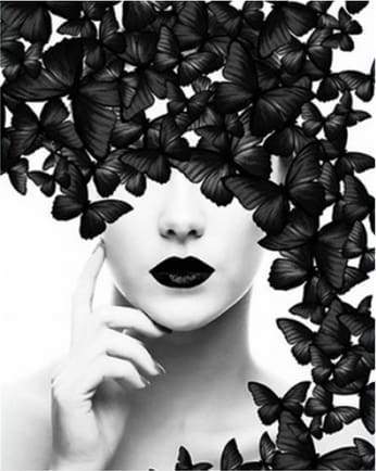 Butterfly Beauty – Præmie Mal Efter Tal Kit - Denmark