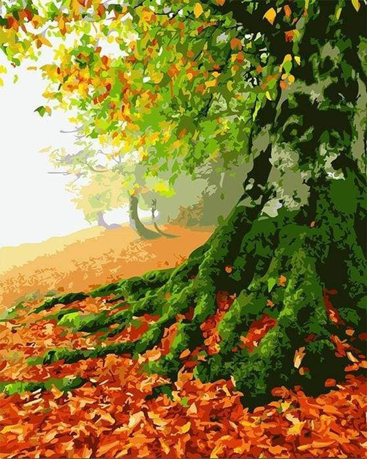 Century Tree – Præmie Mal Efter Tal Kit - Denmark
