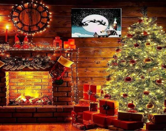 Christmas Night – Præmie Mal Efter Tal Kit - Denmark
