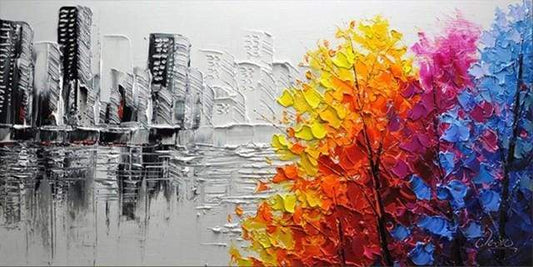 City With Colors – Præmie Mal Efter Tal Kit - Denmark