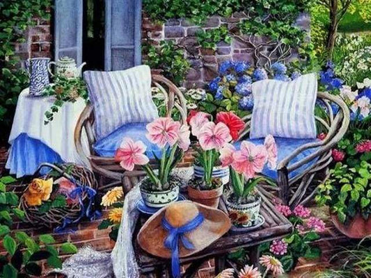 Cosy Garden – Præmie Mal Efter Tal Kit - Denmark