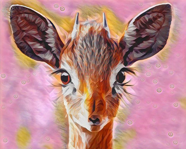 Cute Doe – Præmie Mal Efter Tal Kit - Denmark