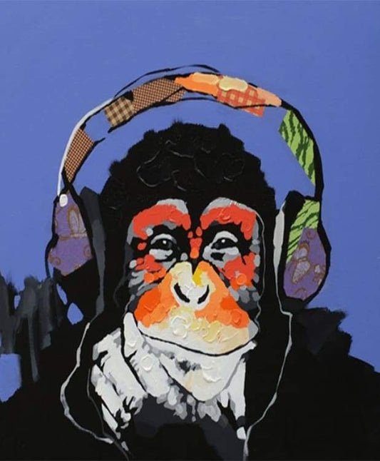 Dj Monkey – Præmie Mal Efter Tal Kit - Denmark