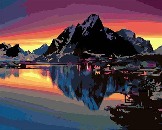 Dawn Hills – Præmie Mal Efter Tal Kit - Denmark