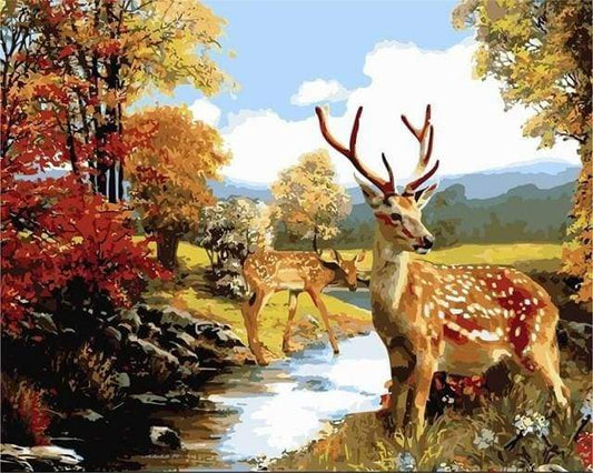Deers – Præmie Mal Efter Tal Kit - Denmark