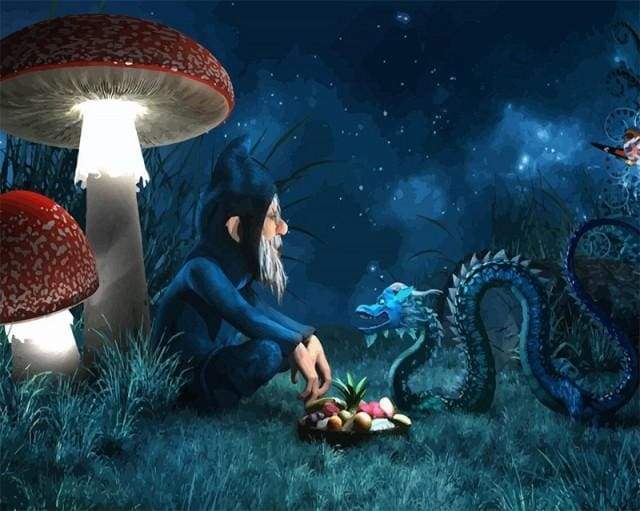 Dragon Master – Præmie Mal Efter Tal Kit - Denmark