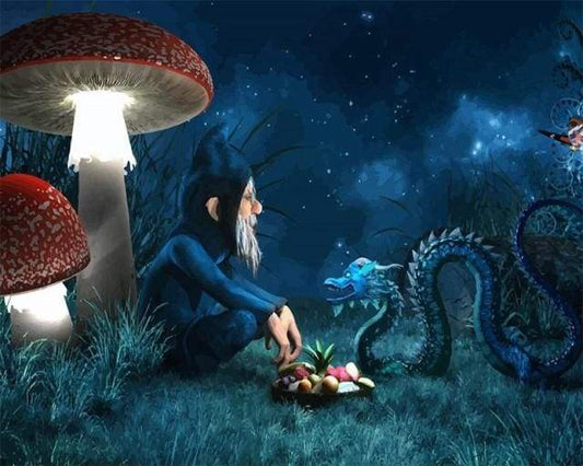 Dragon Master – Præmie Mal Efter Tal Kit - Denmark