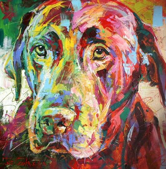 Earth dog Color – Præmie Mal Efter Tal Kit - Denmark