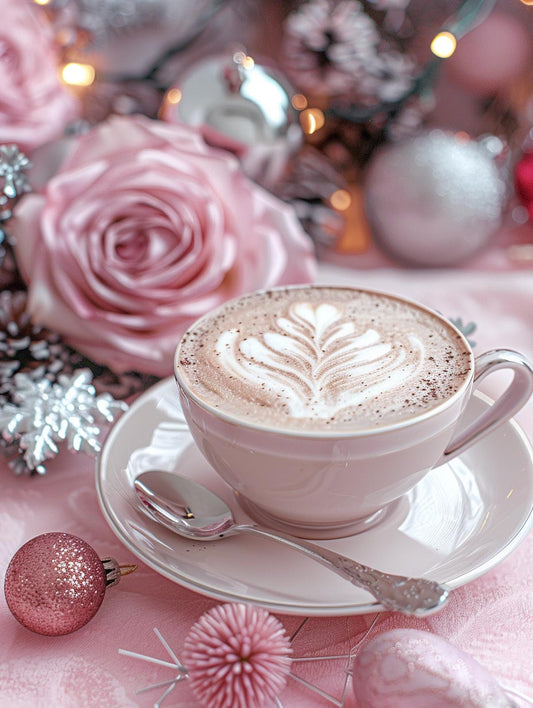 Elegant Coffee Bliss – Præmie Mal Efter Tal Kit - Denmark