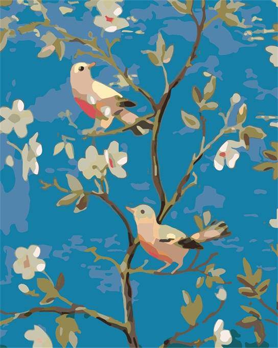 Enjoy Bird – Præmie Mal Efter Tal Kit - Denmark
