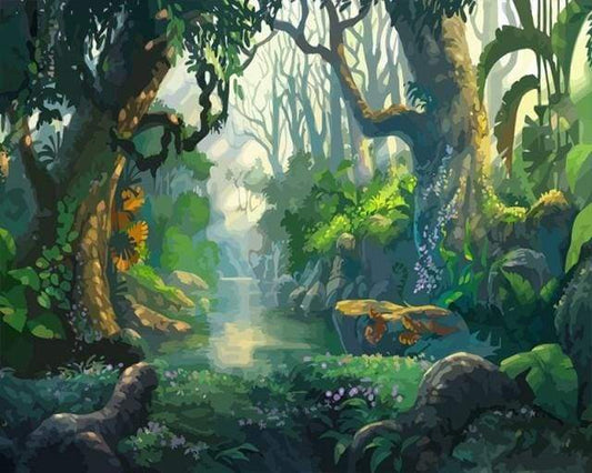 Forest – Præmie Mal Efter Tal Kit - Denmark