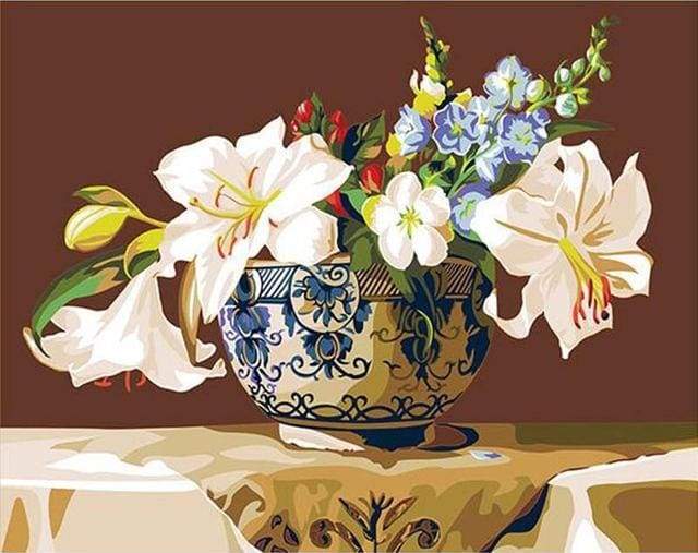 Fragrant Lily – Præmie Mal Efter Tal Kit - Denmark