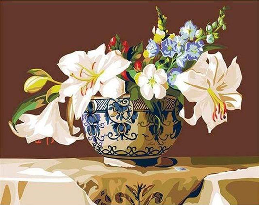 Fragrant Lily – Præmie Mal Efter Tal Kit - Denmark