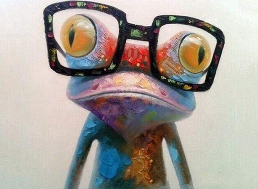 Frog og Eyewear – Præmie Mal Efter Tal Kit - Denmark
