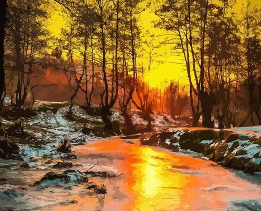 Frozen River – Præmie Mal Efter Tal Kit - Denmark