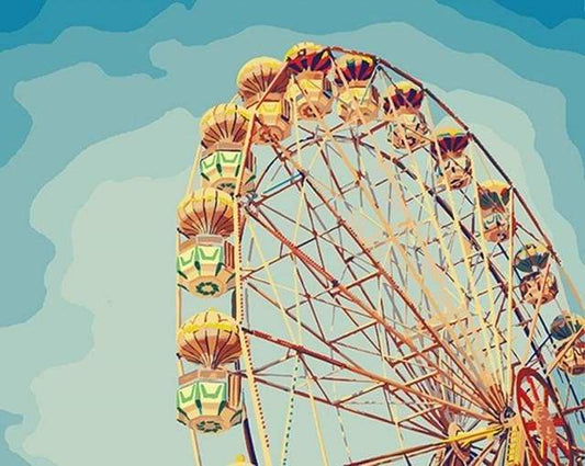 Funfair – Præmie Mal Efter Tal Kit - Denmark