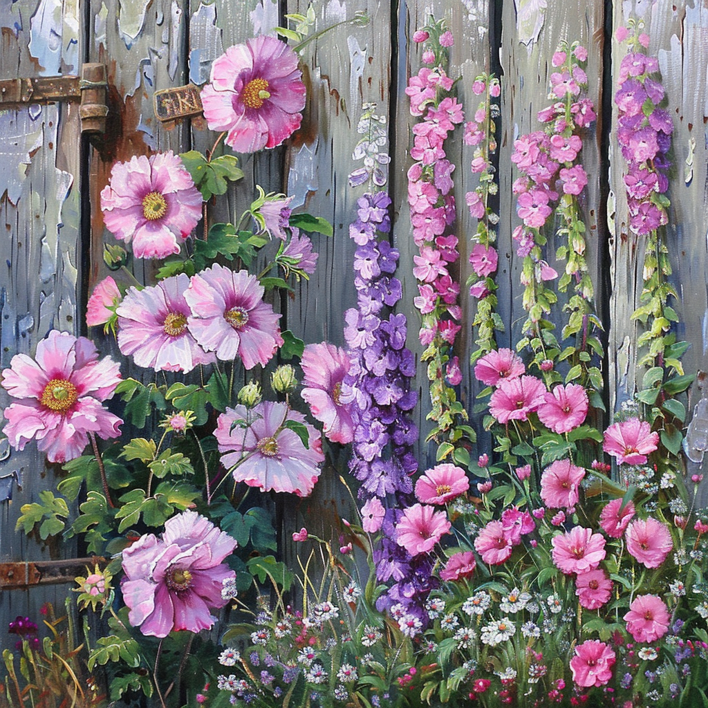 Garden Bliss – Præmie Mal Efter Tal Kit - Denmark