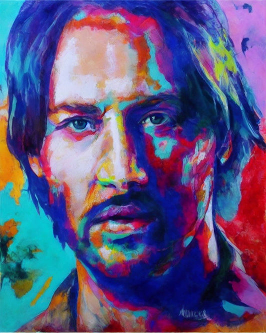 Keanu Reeves – Præmie Mal Efter Tal Kit - Denmark