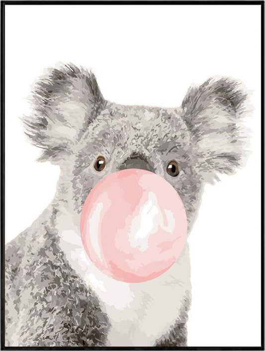 Koala Bubble – Præmie Mal Efter Tal Kit - Denmark