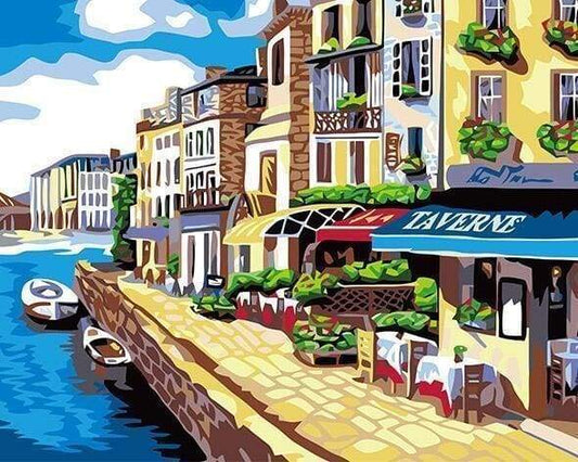 La Seine i Paris – Præmie Mal Efter Tal Kit - Denmark