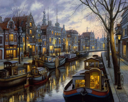 Life On The Canal – Præmie Mal Efter Tal Kit - Denmark