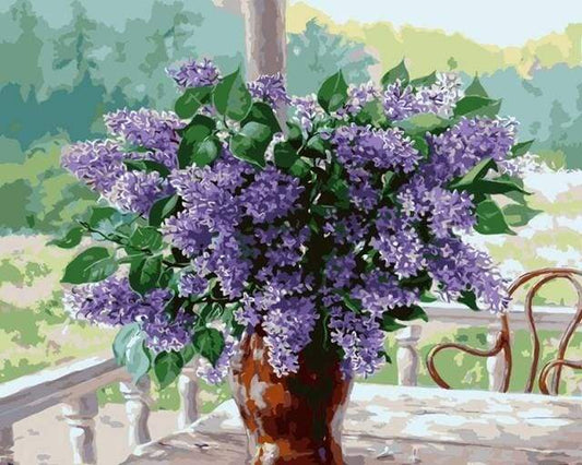 Lilac – Præmie Mal Efter Tal Kit - Denmark