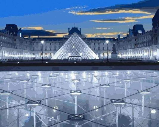 Louvre Museum – Præmie Mal Efter Tal Kit - Denmark