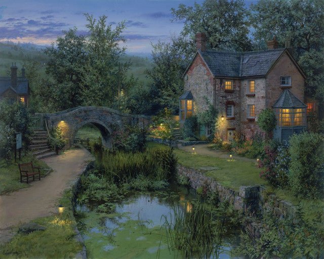 Luminous Haven Of Peace – Præmie Mal Efter Tal Kit - Denmark