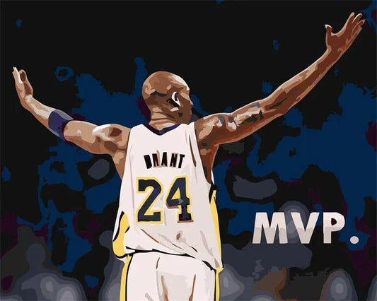 Mvp Kobe – Præmie Mal Efter Tal Kit - Denmark