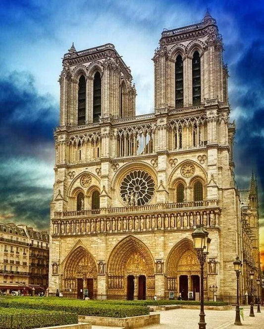 Majestuous Notre Dame – Præmie Mal Efter Tal Kit - Denmark