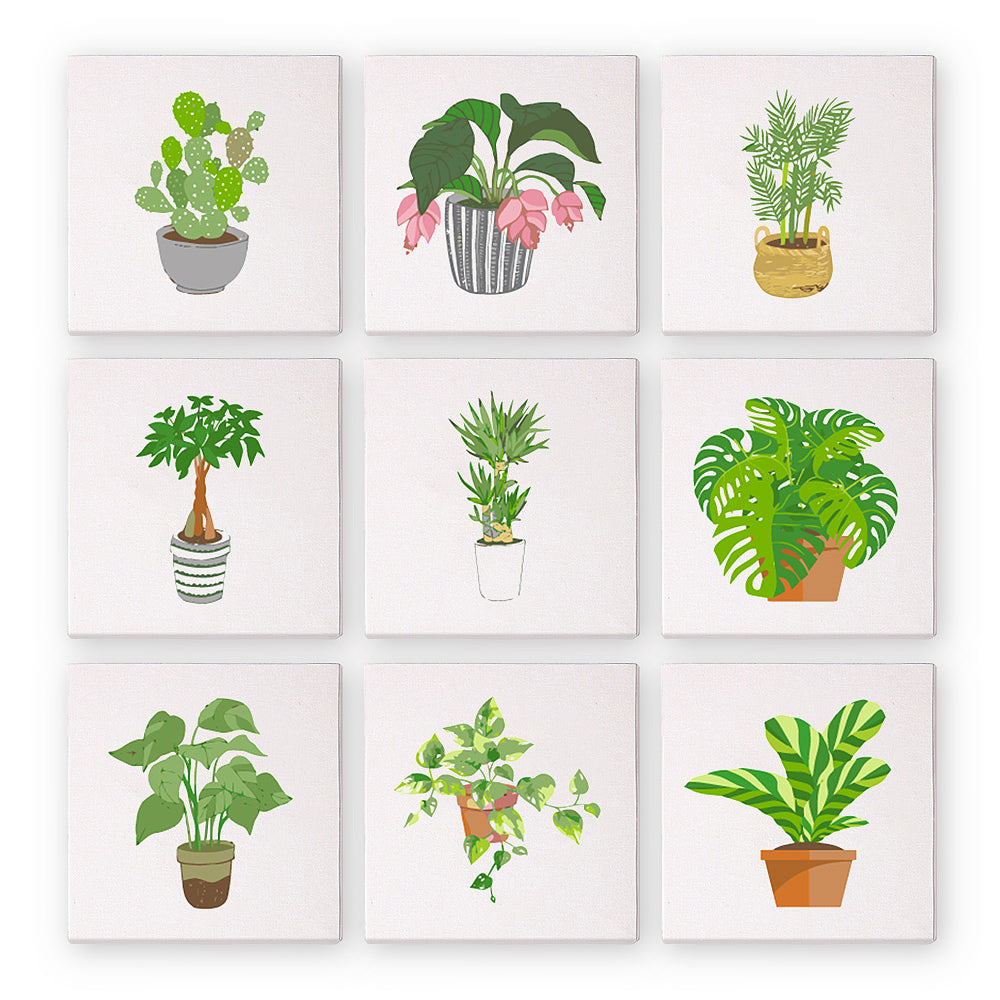 Mini Planter – Præmie Mal Efter Tal Kit - Denmark