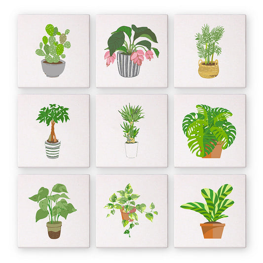 Mini Planter – Præmie Mal Efter Tal Kit - Denmark