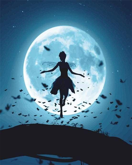 Moon Ballet – Præmie Mal Efter Tal Kit - Denmark