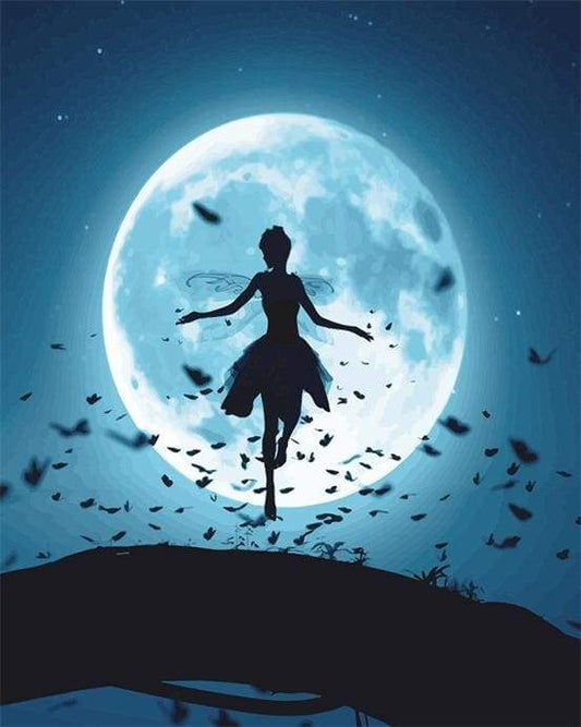 Moon Ballet – Præmie Mal Efter Tal Kit - Denmark