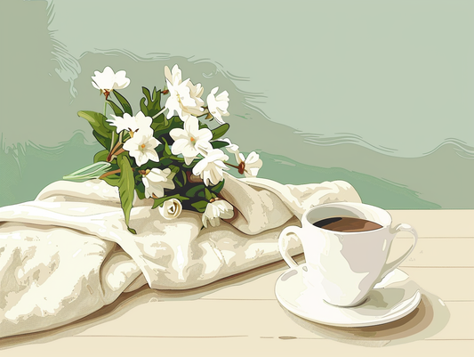 Morning Love – Præmie Mal Efter Tal Kit - Denmark