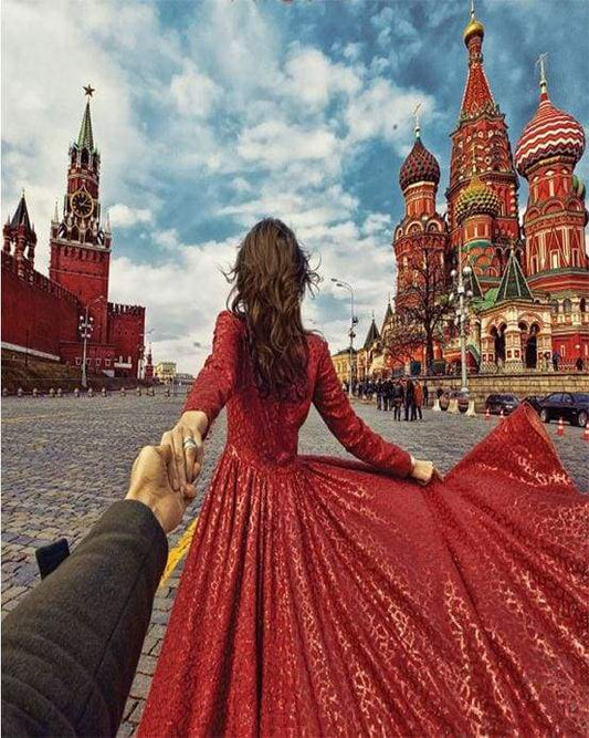 Moscow Walk – Præmie Mal Efter Tal Kit - Denmark