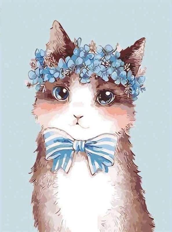 Mrs Cat – Præmie Mal Efter Tal Kit - Denmark