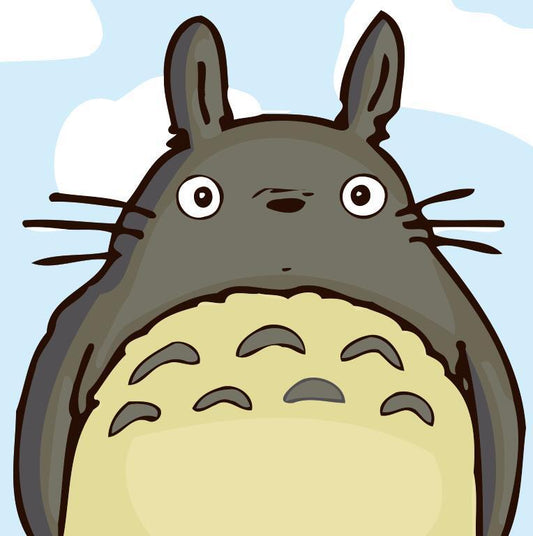 My Neighbor Totoro Børne Kit – Præmie Mal Efter Tal Kit - Denmark