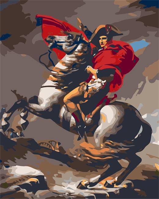 Napoleon Bonaparte – Præmie Mal Efter Tal Kit - Denmark